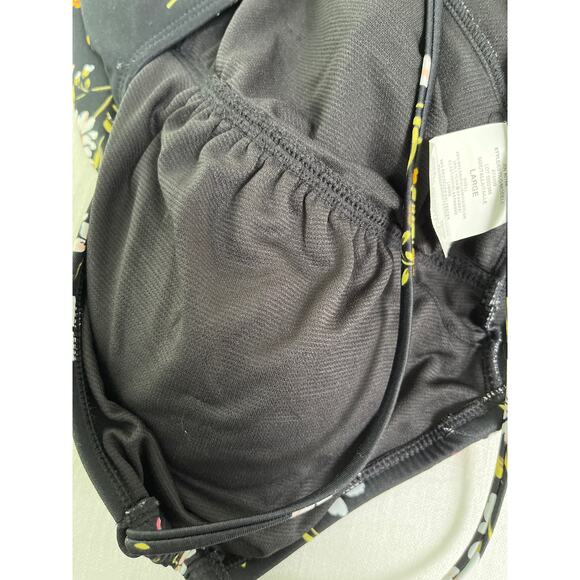 Beach Betty Miracle Brand Slim Black
Floral One Piece Swim L NWT - Picture 6 of 10